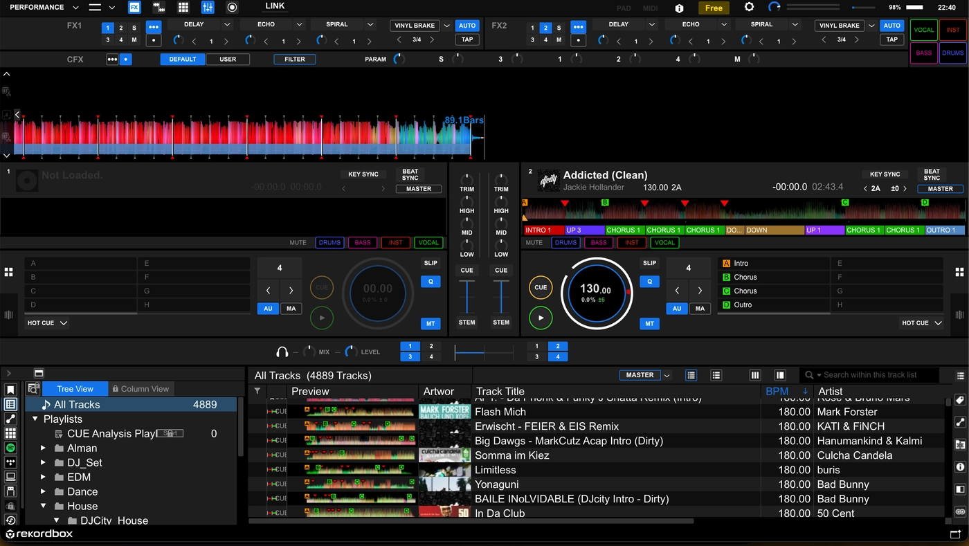 Rekordbox von DJ ERMAN – über 4000 Songs für das perfekte Set